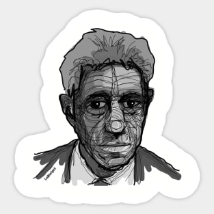 Alberto Giacometti Sticker